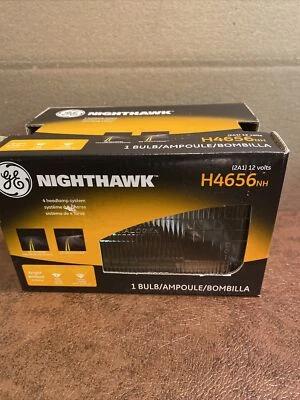 Faro halógeno GE H4656nh Nighthawk haz bajo - sellado nuevo Foto 1 de 4