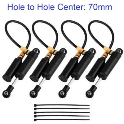 Built-in Spring Negative Pressure Shock Absorber For 1/10 RC Crawler SCX10 TRX6 - Image 1 of 4