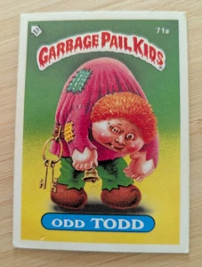 Garbage Pail Kids Topps 1985 UK Series 2 ~ 71a Odd Todd - Picture 1 of 2
