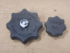 Juego de tapas de aceite y combustible Homelite C-51 - Imagen 1 de 4