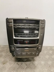 2005-10 LEXUS IS220 STEREO RADIO UNIT 86120-53370 - Picture 1 of 3