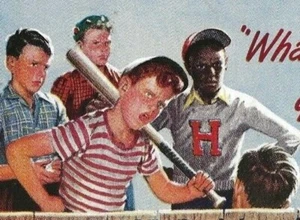 1948 Anti-Racism Blotter-He Can Pitch!-Boys-Baseball-Cincinnati OH - Picture 1 of 6