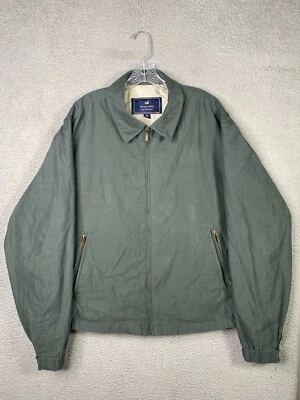 Куртка мужская Newport Harbor 2XL зеленая ветровка на молнии из микрофибры с карманами на молнии - Изображение 1 из 4