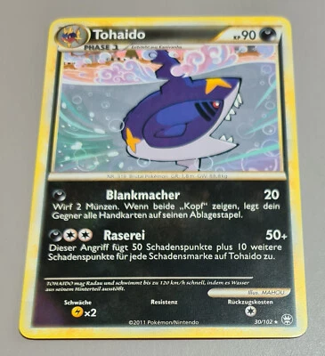 Tohaido # 30/102 Rare HS Triumph (Triumphant) 2010-11 Pokemon Deutsch Mint - Bild 1 von 3