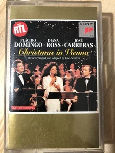 Musicassetta MC originale Domingo Ross Carreras - Christmas in Vienna - Picture 1 of 1