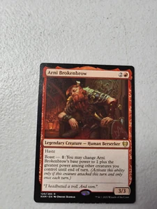 1x Arni Brokenbrow Kaldheim Magic The Gathering LP Free Shipping - Picture 1 of 2