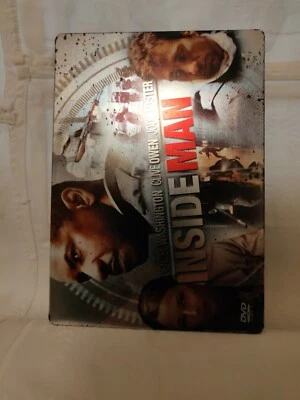 INSIDE MAN Insideman 2006 SPIKE LEE DENZEL WASHINGTON METAL BOX METALLO DVD - Bild 1 von 4