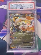 Holo Foil White Kyurem EX 103/149 Boundaries Crossed Pokemon PSA 10 GEM MINT