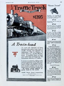 1919 Ad Traffic Motor Truck Corp St. Louis MO - Picture 1 of 1