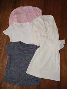 Girls Crewcuts XS 4-5 Shirts Cardigan Sweater Tee Lot - Picture 1 of 8