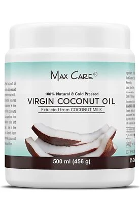 Max Care Wide Mouth Cold Pressed Virgin Coconut Oil, 500ml - Image 1 of 3