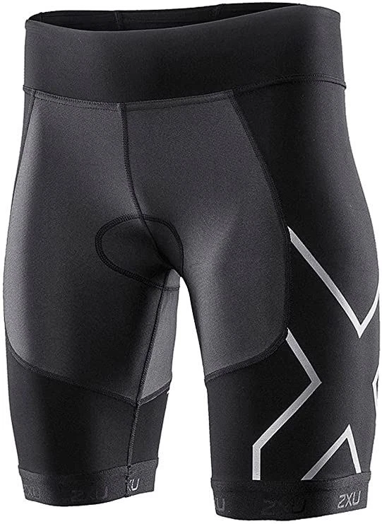 2XU Women's G:2 TR Compression Tri Short, Black, Large - Image 1 of 1