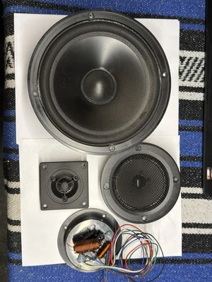 🔊 Juego de altavoces KLH AV830 — Woofer, rango medio, tweeter + crossover Foto 1 de 4