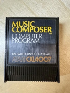 MUSIC COMPOSER CXL4007 - Tested Cartridge for ATARI 8bit (400/800/XL/XE) - Zdjęcie 1 z 3