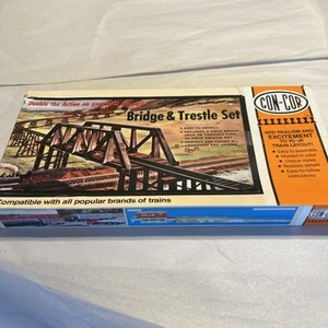 Con-Cor HO Scale 1:87 Gauge Bridge & Trestle Set Brand New Sealed Plastic Kit - Bild 1 von 11