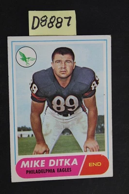1968 Topps #162 Mike Ditka Philadelphia Eagles (D8887 Foto 1 de 2