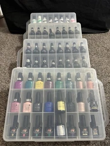 Nail Gel Polish Set (192 )Young nails mani•Q color Go Time CND WildFlowers - Picture 1 of 12