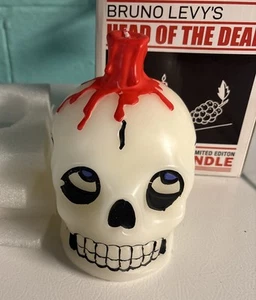 Bruno Levy Tattoo Head Of The Dead Limited Kerze Totenkopf Halloween - Bild 1 von 17