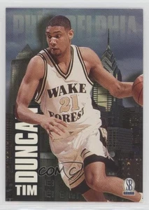 1997 Score Board Draft Day Tim Duncan #1B Rookie RC HOF - Picture 1 of 3