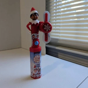 🌊 ELF ON THE SHELF Ventilador de caramelo con luz roja SIN CARAMELOS funciona SÍ baterías - R7 - Imagen 1 de 5