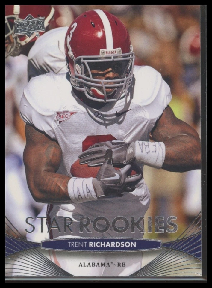 2012 Upper Deck Trent Richardson #144 Football - Image 1 of 2
