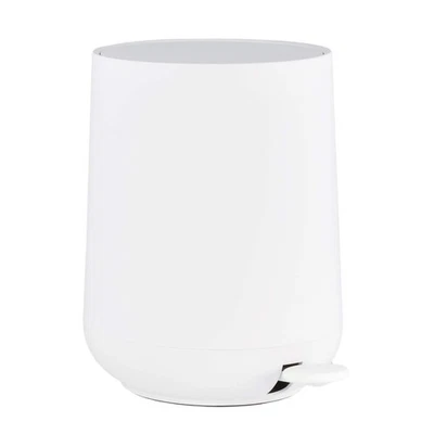 Zone Denmark Kosmetikeimer 5L Badeimer Pedaleimer Treteimer Mülleimer weiß - Bild 1 von 4