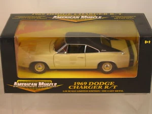 1969 DodgeCharger R/T 1/18 scale Limited Edition  Die Cast New Listing Black Box - Picture 1 of 1