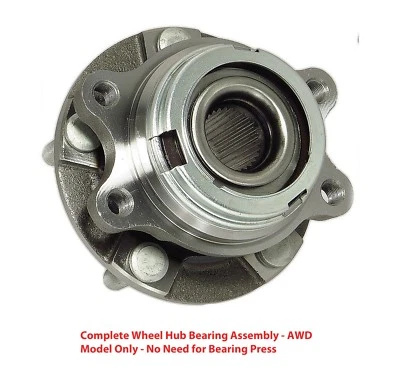 1 Front Wheel Hub Bearing Full Assembly Fits Infiniti G35X AWD With Warranty  - Image 1 of 2