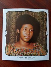 1970s POP HiTS Aretha Franklin MUSIC SINGERS CANTANTI CARD SUPER RARE