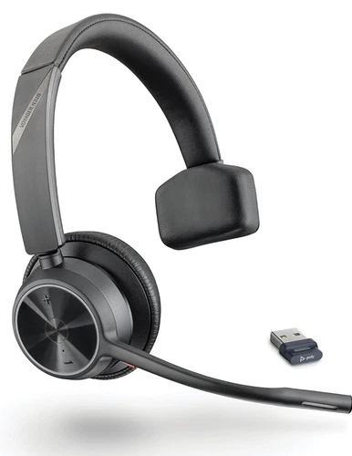 Poly Plantronics Voyager 4310 UC Wireless Headset, USB-A, Carrying Case New