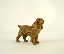 Vienna Bronze Beautiful Brown SPANIEL Dog Bermann Brass Austria