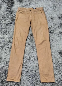 AG Adriano Goldschmied The Graduate Hose Herren 33 x 34 braun Baumwolle maßgeschneidertes Bein - Bild 1 von 23