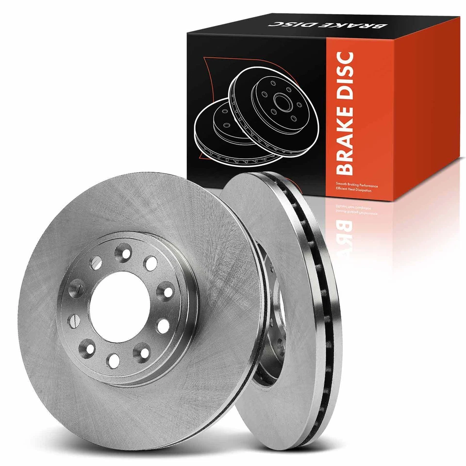 Front Left & Right Disc Brake Rotors for Ford Windstar 1999-2003 V6 3.0L 3.8L - Изображение 1 из 4