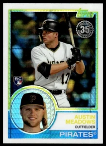 2018 Topps Update Silver Pack Austin Meadows Pittsburgh Pirates #109 - Picture 1 of 2