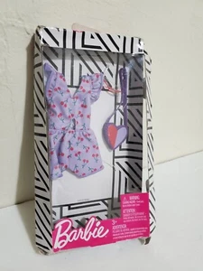 Barbie Cherry Print Purple Romper Fashion Outfit Heart Trendy Collection - Picture 1 of 3