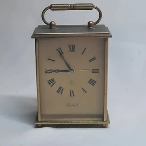 02K7 ANCIEN REVEIL DE VOYAGE PENDULETTE IMHOF SWISS MADE - Photo 1/9