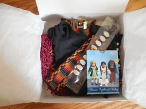 NUEVO Traje de baile folclórico africano de Addy's American Girl" con tobillera infantil - Imagen 1 de 7