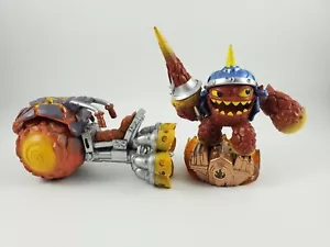 Skylanders Superchargers Lava Lance Eruptor & Burn Cycle Switch Xbox One PS4 Wii - Picture 1 of 3