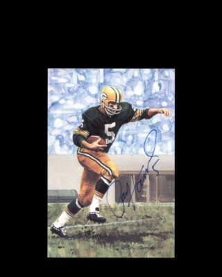 Paul Hornung JSA Coa Signed HOF Goal Line Art Card GLAC Autographed - Image 1 of 3