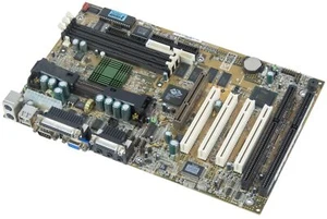 MAINBOARDS MSI MS-6151 VER:1 SDRAM SLOT1 ISA PCI AGP - Bild 1 von 2