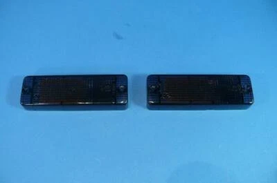 Lampeggiatore Nero Adatto A per VW Golf 1 - Cabrio 88 - 93 Con Spoilerstoßstange - Immagine 1 di 4