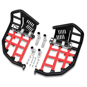 Para Honda TRX400EX 400X barras nerviosas barra negra redes rojas protector de tacón de clavija profesional - Imagen 1 de 4