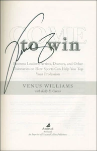 VENUS WILLIAMS - BOOK SIGNED - Picture 1 of 2