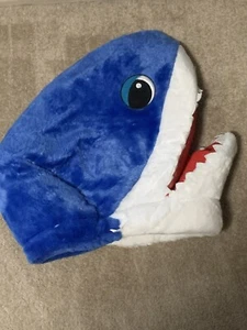 Plush Blue Shark Big Greeter Head Halloween Costume Cosplay SharkWeek Dan Dee - Picture 1 of 8