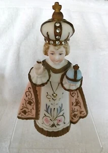 De colección. Niño Jesús de Progue pintado a mano REBAJADO - Imagen 1 de 5
