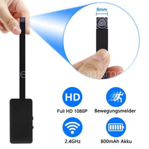 Mini cámara inalámbrica 1080P WIFI HÁGALO USTED MISMO cámara estenopeica DVR cámara detección de movimiento AUS - Imagen 1 de 26