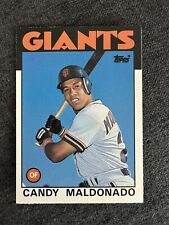 Candy Maldonado Giants 1986 Topps Traded #69T