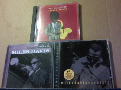 3 CD The Essential Charlie Parker Miles Davis Acoustic Prestige Profiles Miles Foto 1 de 4