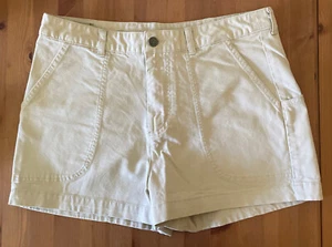 Patagonia Womens Stand Up 3" Shorts Color Tan Sz: 10 Style: 58160 - Picture 1 of 7