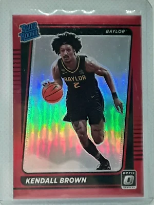 Kendall Brown 2022 Chronicles Draft Optic Rated Rookie - Red (020/149) - Baylor - Image 1 of 2